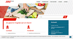 Desktop Screenshot of ggdtwente.nl
