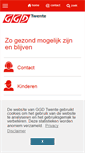 Mobile Screenshot of ggdtwente.nl